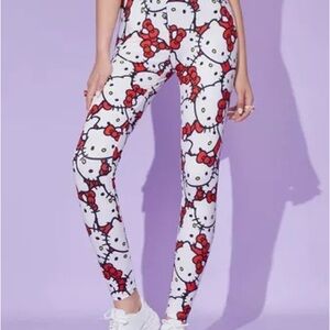 SHEIN x Sanrio Hello Kitty and Friends Patterned Leggings Cameo